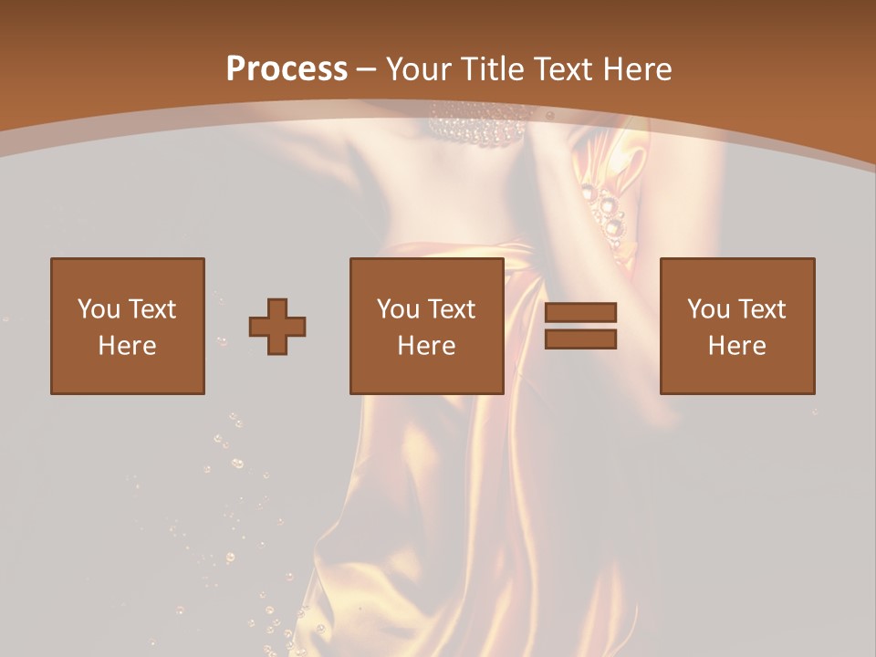 Sensual Abstract Jewelry PowerPoint Template