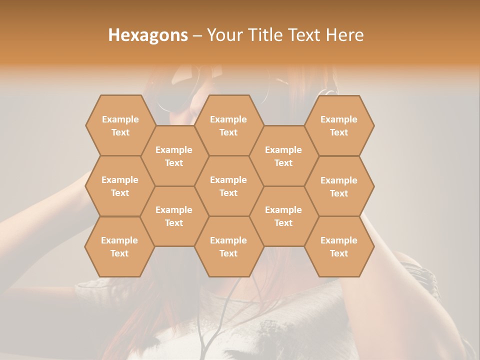 Enjoyment Woman Person PowerPoint Template