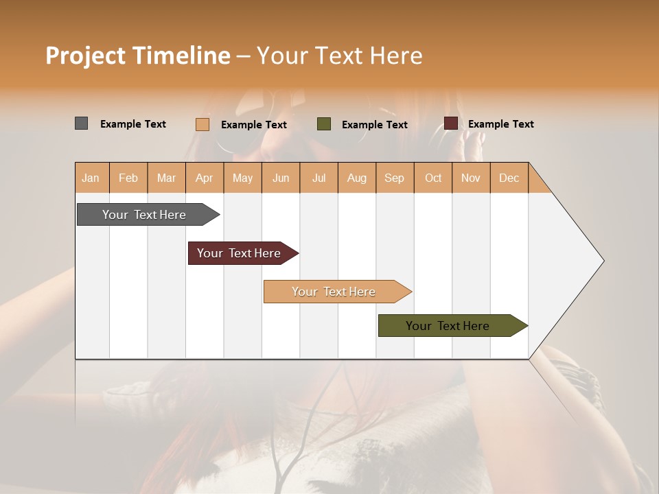 Enjoyment Woman Person PowerPoint Template