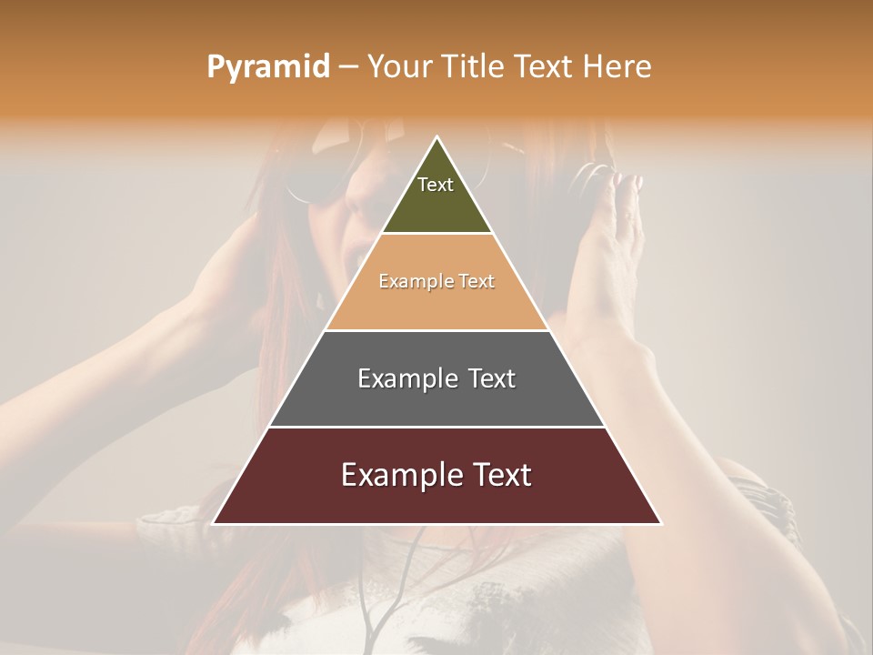 Enjoyment Woman Person PowerPoint Template