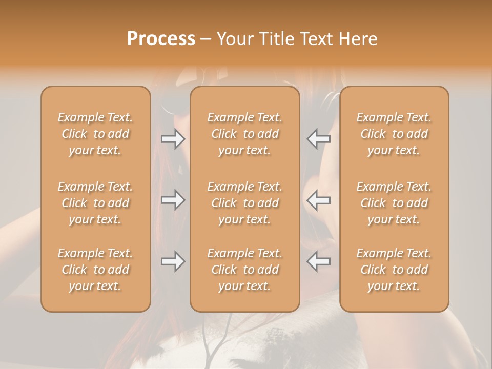 Enjoyment Woman Person PowerPoint Template