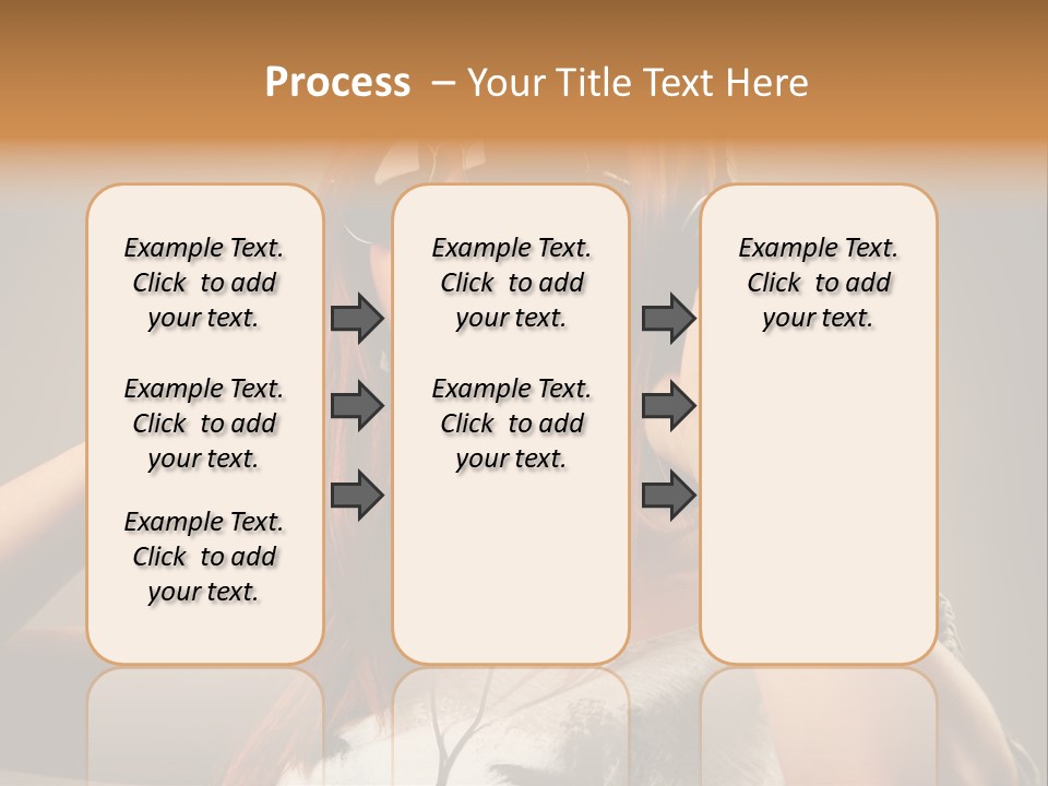 Enjoyment Woman Person PowerPoint Template