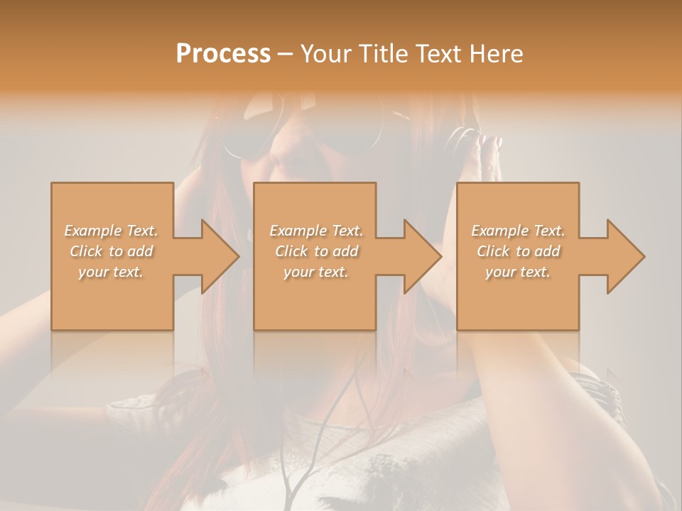 Enjoyment Woman Person PowerPoint Template