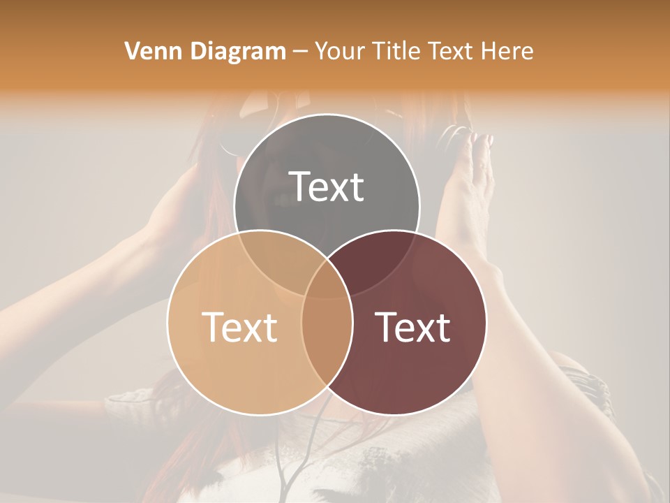 Enjoyment Woman Person PowerPoint Template