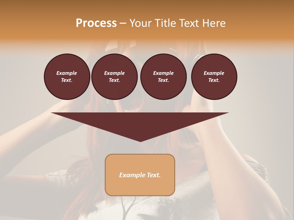 Enjoyment Woman Person PowerPoint Template