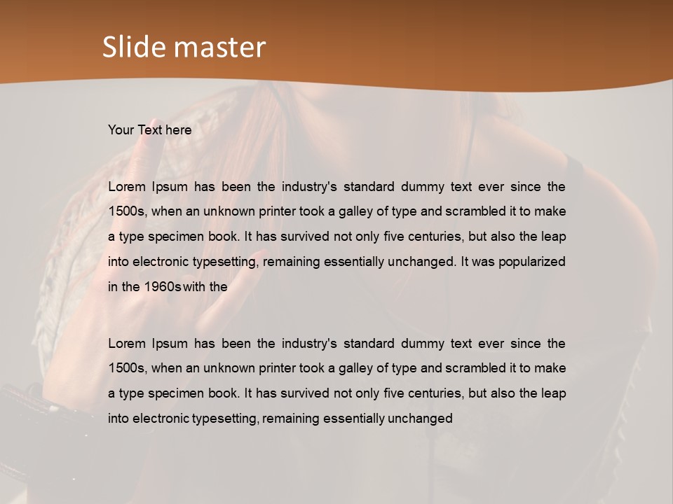 Joy Enjoyment Young PowerPoint Template