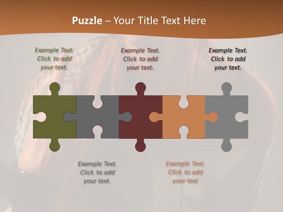 Joy Enjoyment Young PowerPoint Template