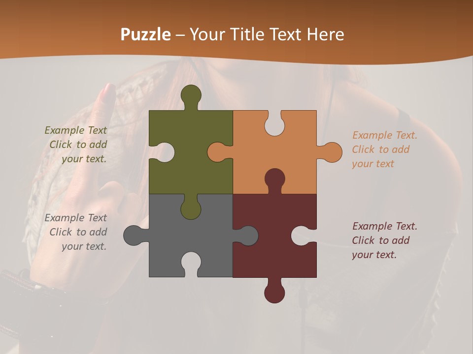 Joy Enjoyment Young PowerPoint Template