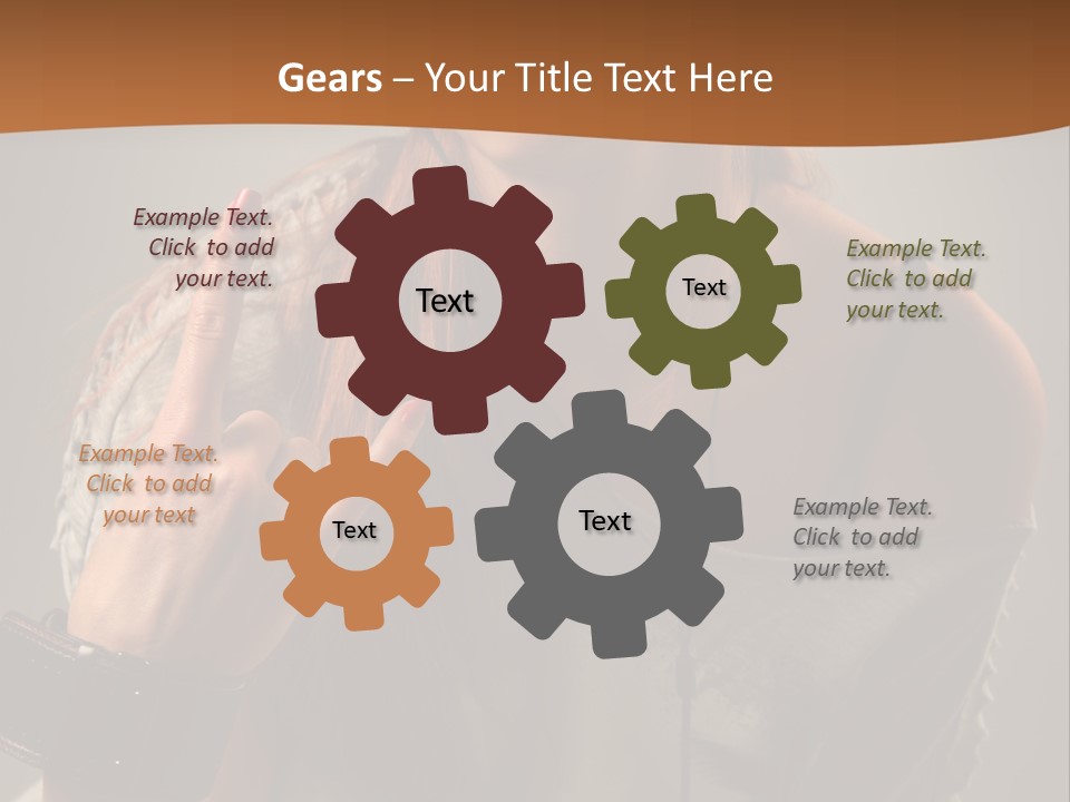 Joy Enjoyment Young PowerPoint Template