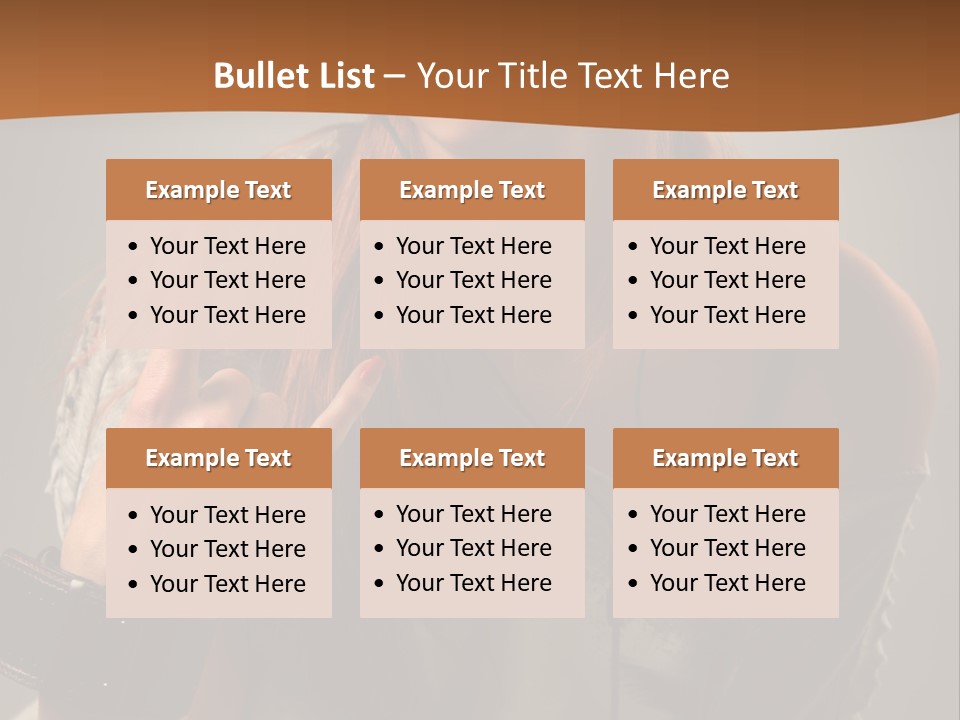 Joy Enjoyment Young PowerPoint Template