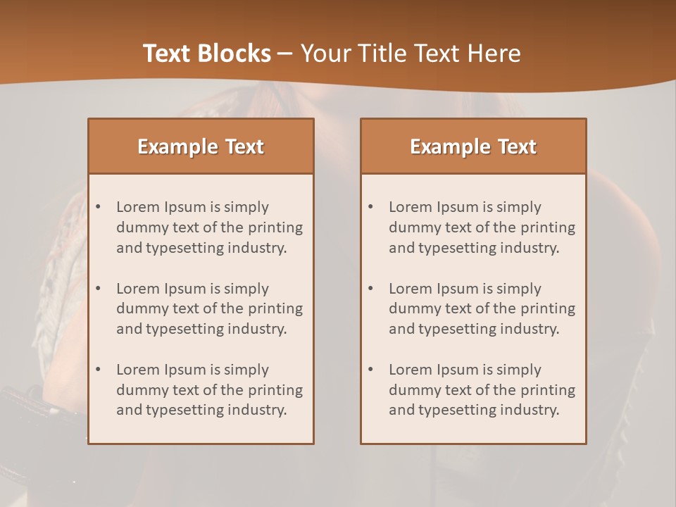 Joy Enjoyment Young PowerPoint Template