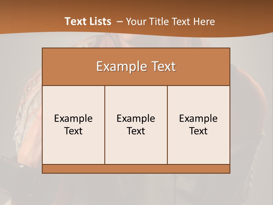 Joy Enjoyment Young PowerPoint Template