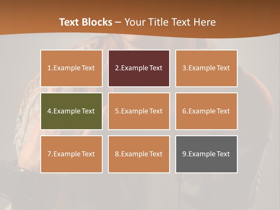 Joy Enjoyment Young PowerPoint Template