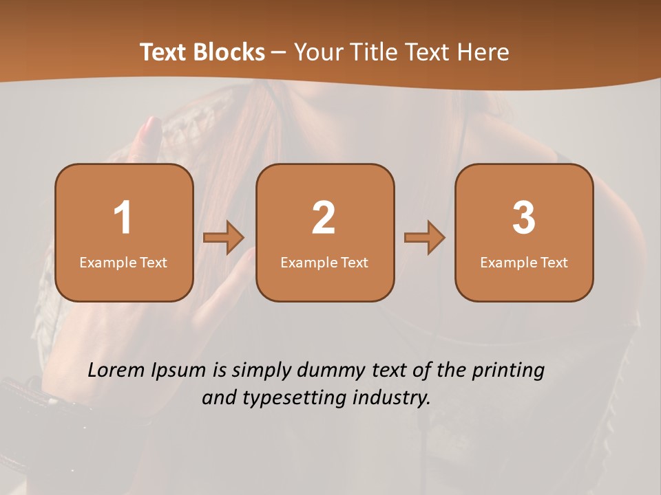 Joy Enjoyment Young PowerPoint Template