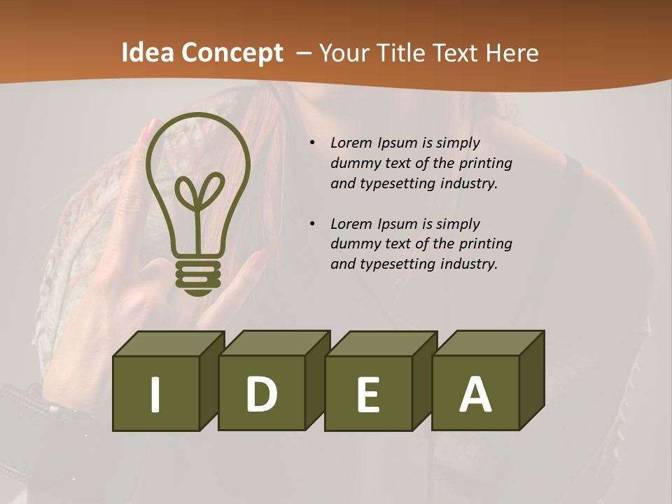 Joy Enjoyment Young PowerPoint Template