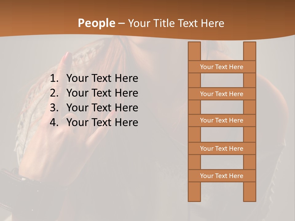 Joy Enjoyment Young PowerPoint Template
