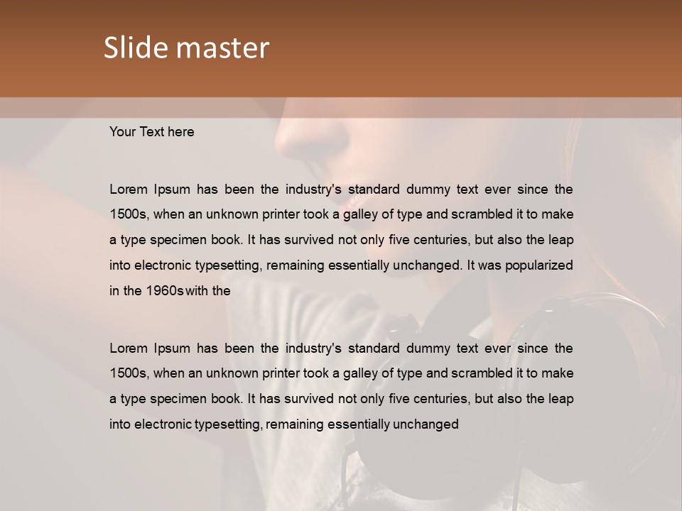 Jockey Bright Activity PowerPoint Template