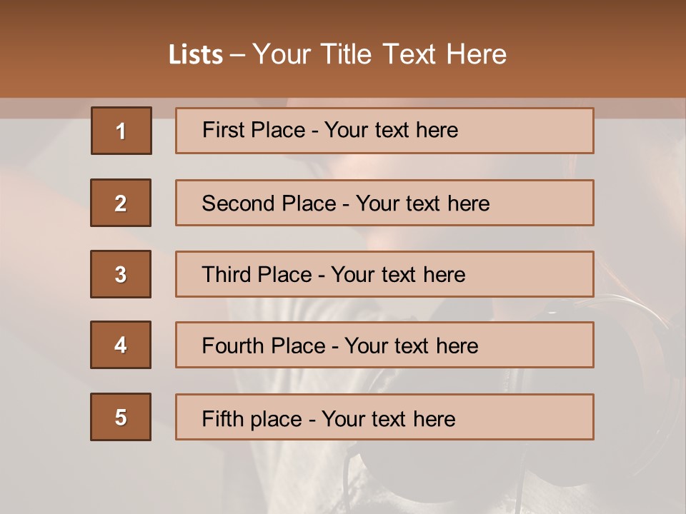 Jockey Bright Activity PowerPoint Template