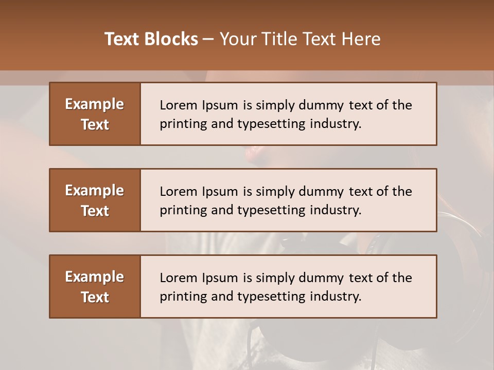 Jockey Bright Activity PowerPoint Template