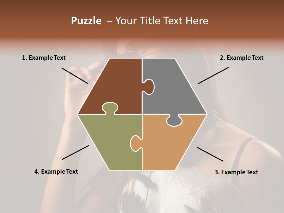 Beauty Bright Audio PowerPoint Template