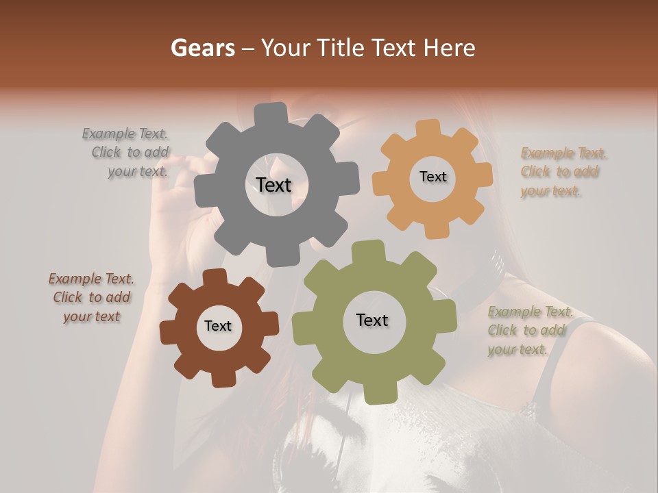 Beauty Bright Audio PowerPoint Template