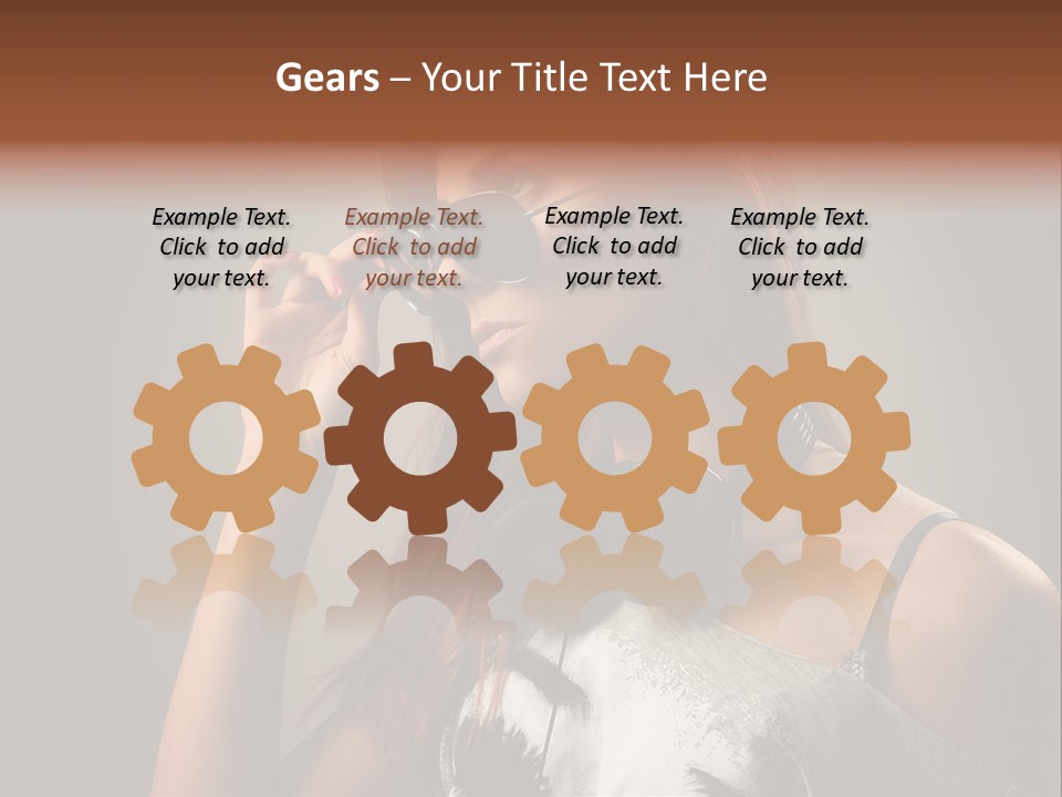 Beauty Bright Audio PowerPoint Template