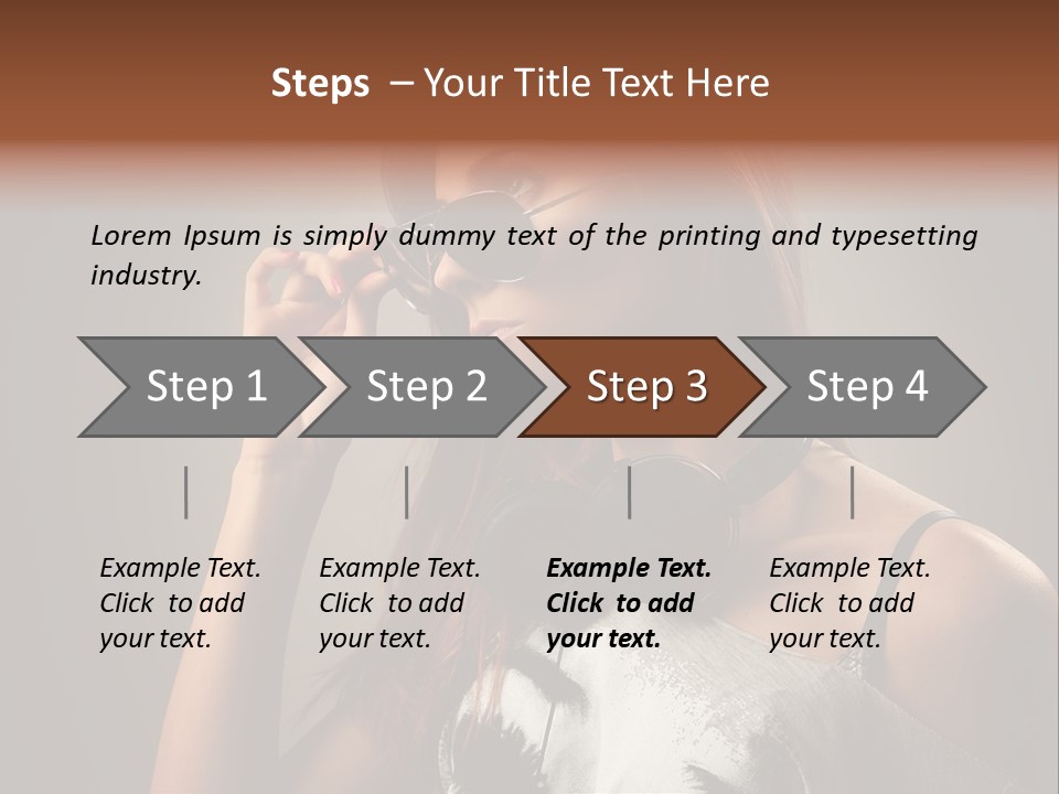 Beauty Bright Audio PowerPoint Template