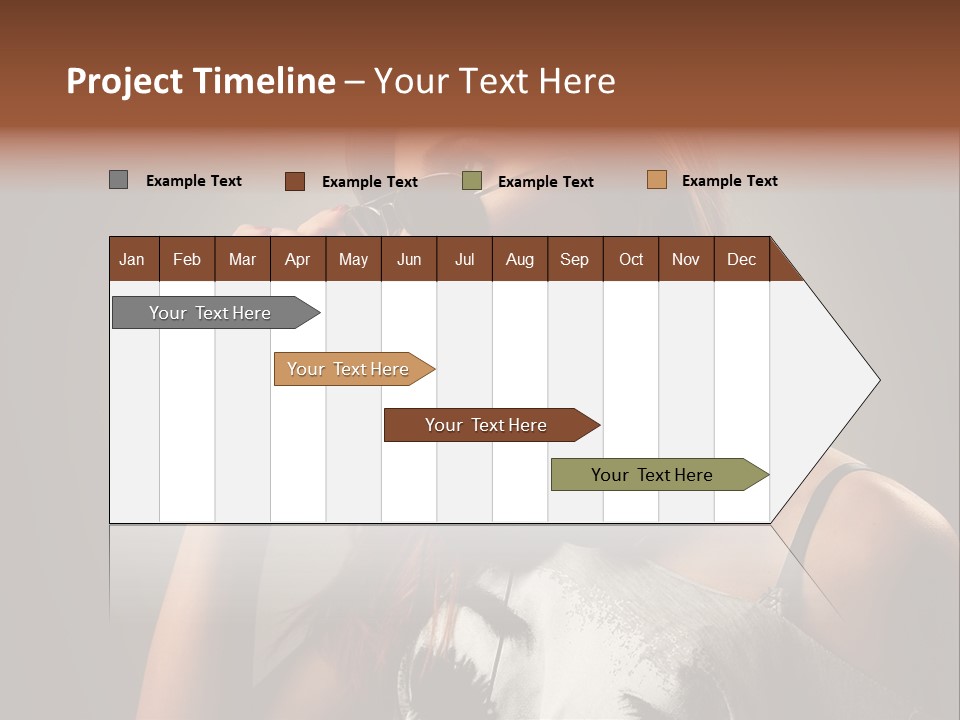 Beauty Bright Audio PowerPoint Template