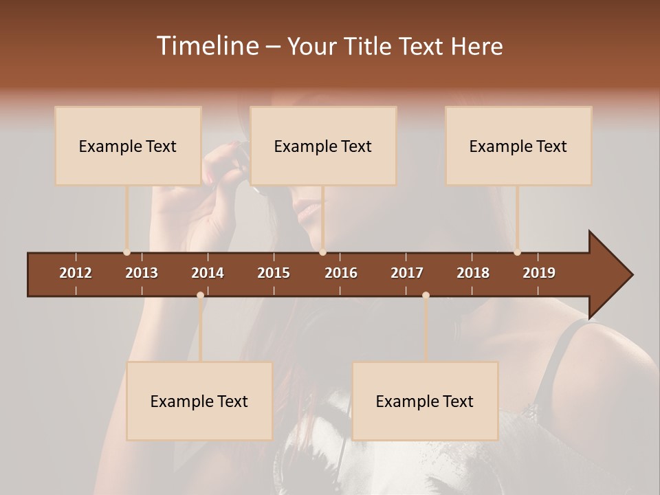 Beauty Bright Audio PowerPoint Template