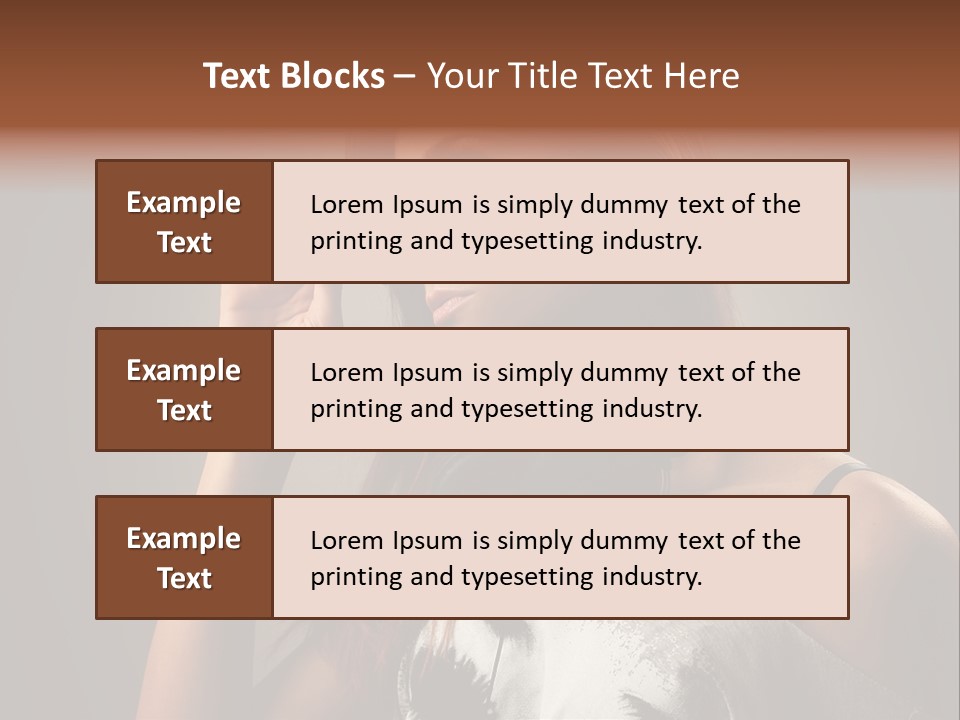 Beauty Bright Audio PowerPoint Template