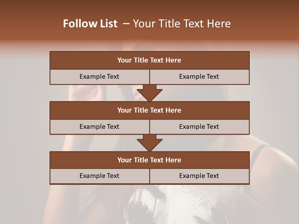 Beauty Bright Audio PowerPoint Template