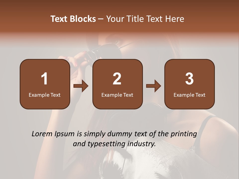 Beauty Bright Audio PowerPoint Template