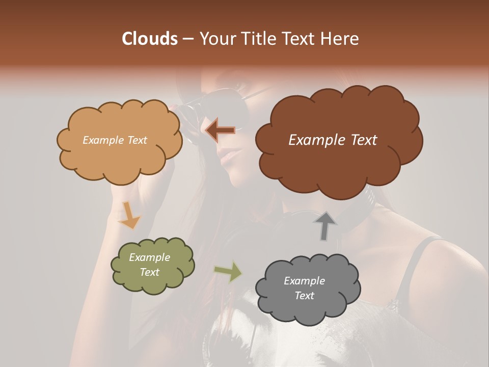 Beauty Bright Audio PowerPoint Template