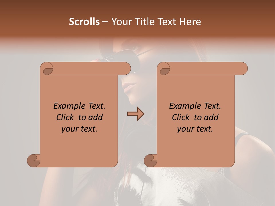 Beauty Bright Audio PowerPoint Template