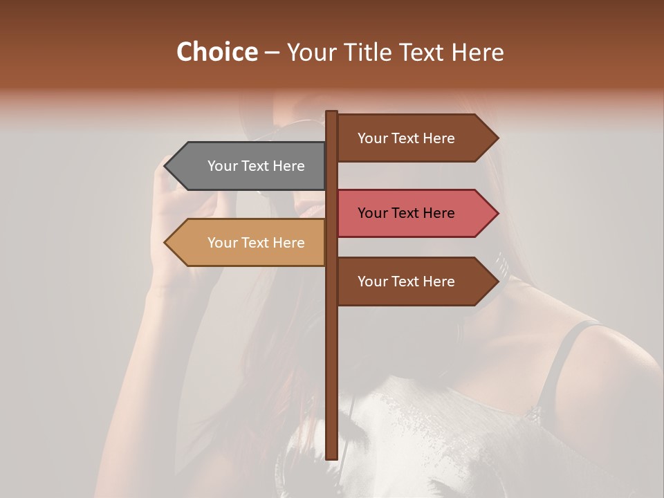 Beauty Bright Audio PowerPoint Template