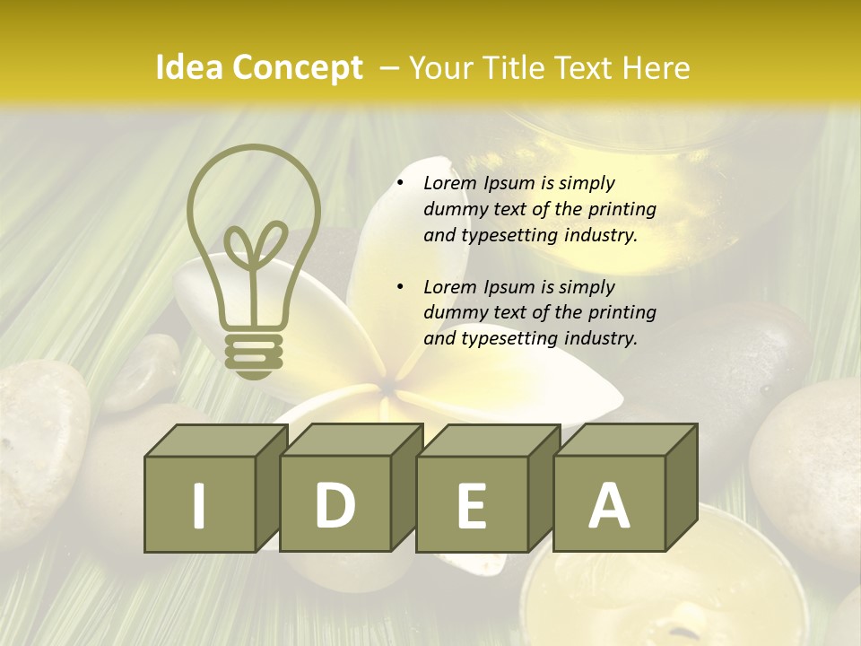 Care Cleanse Symbol PowerPoint Template