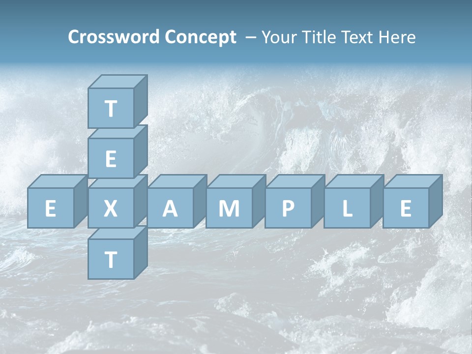 Black Nature Wet PowerPoint Template