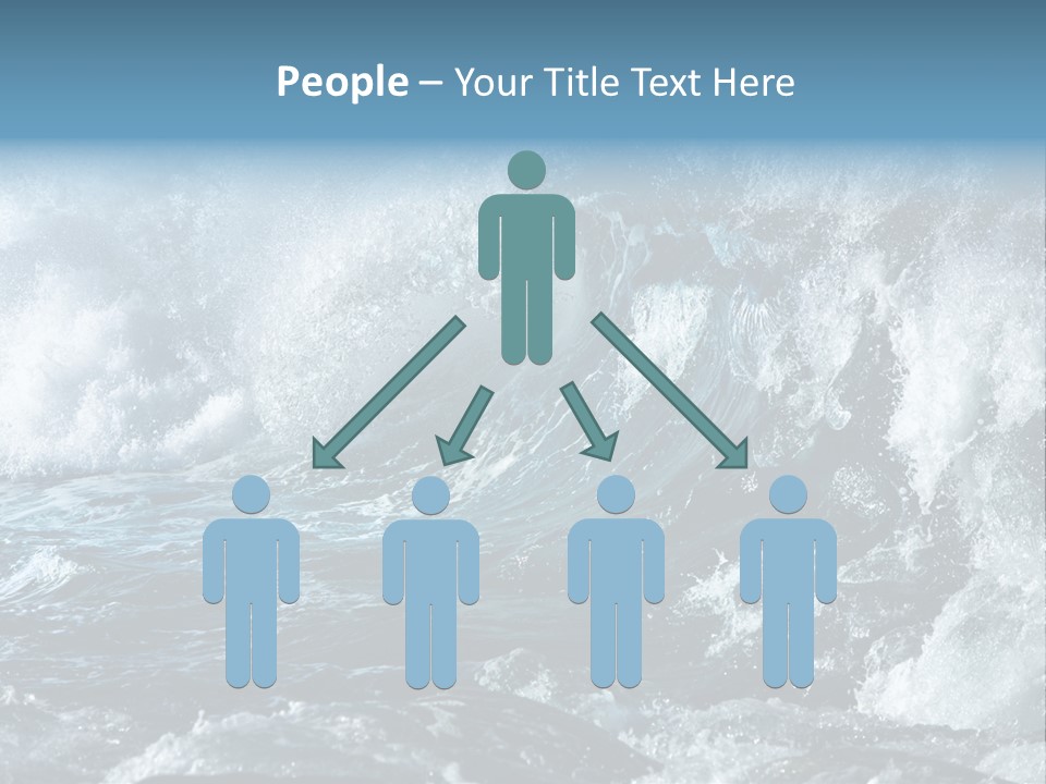 Black Nature Wet PowerPoint Template