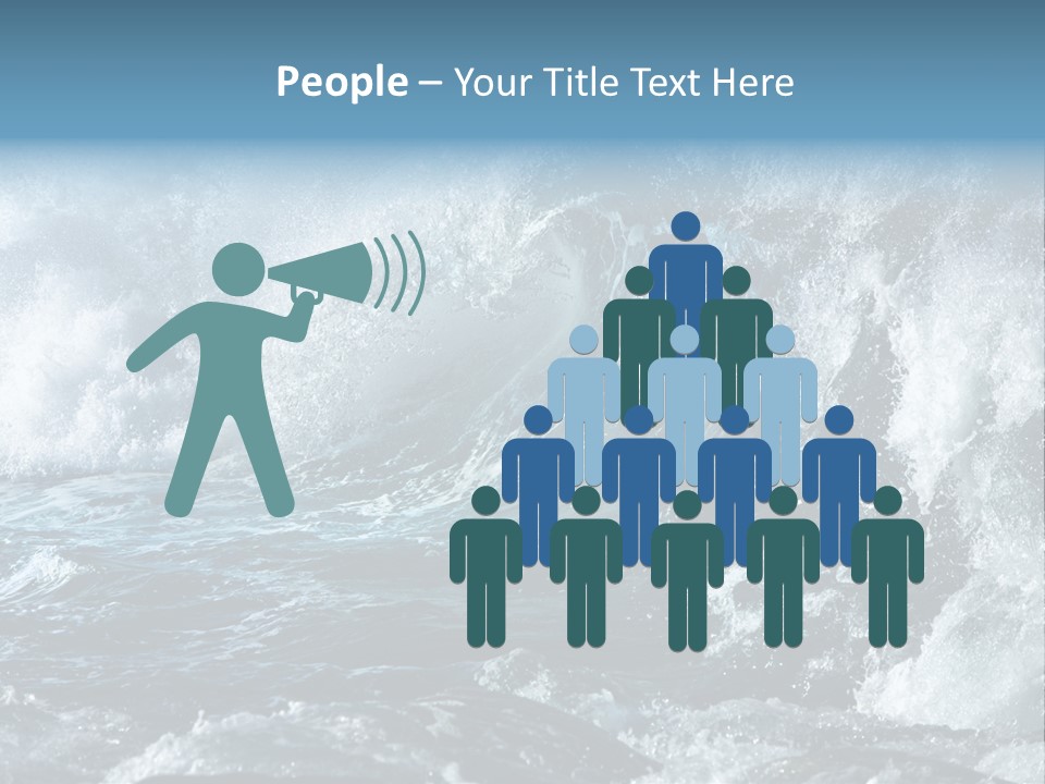 Black Nature Wet PowerPoint Template