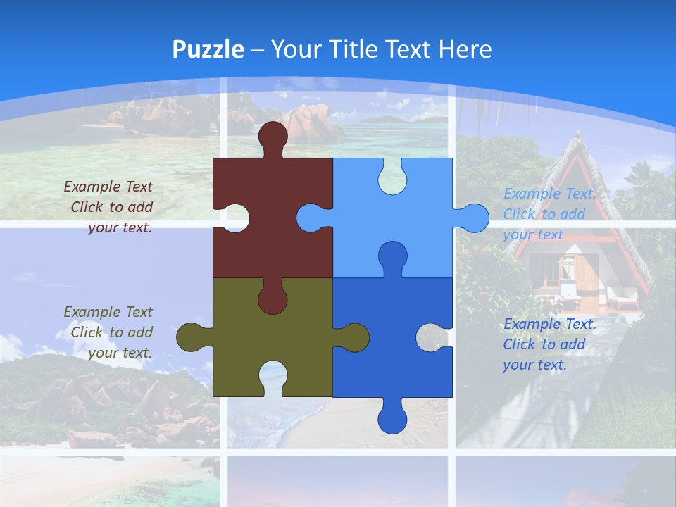 Collection Vacation Trip PowerPoint Template