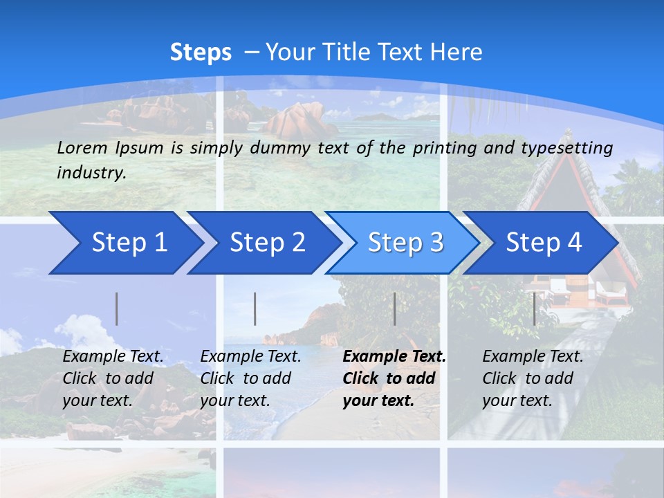 Collection Vacation Trip PowerPoint Template