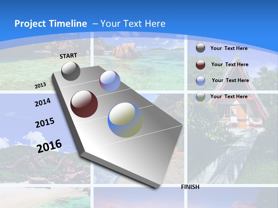 Collection Vacation Trip PowerPoint Template