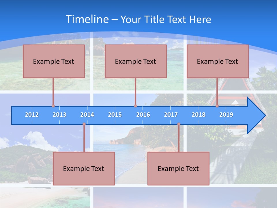 Collection Vacation Trip PowerPoint Template