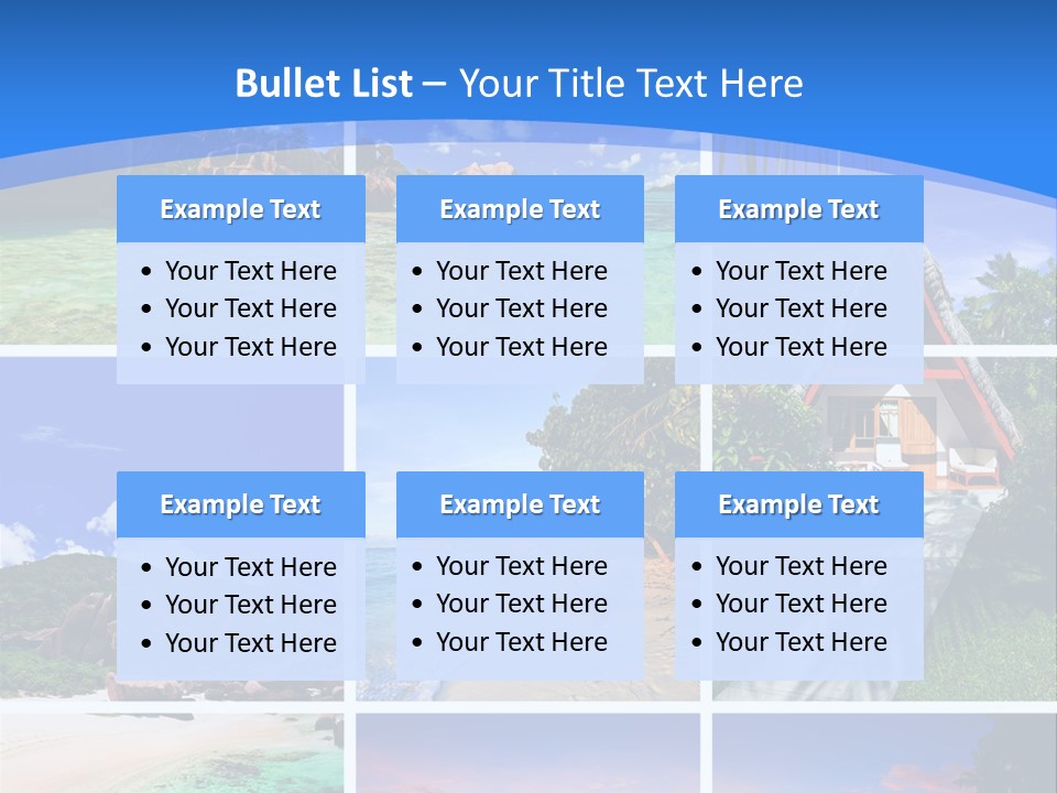 Collection Vacation Trip PowerPoint Template