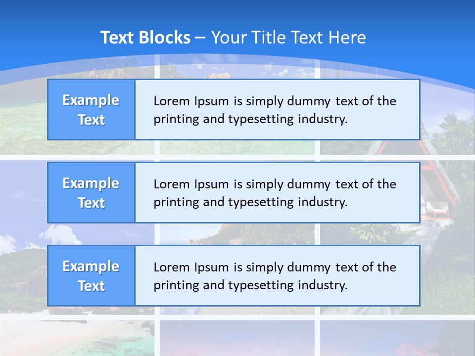 Collection Vacation Trip PowerPoint Template