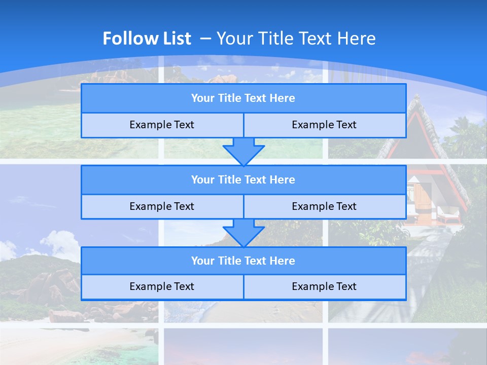 Collection Vacation Trip PowerPoint Template
