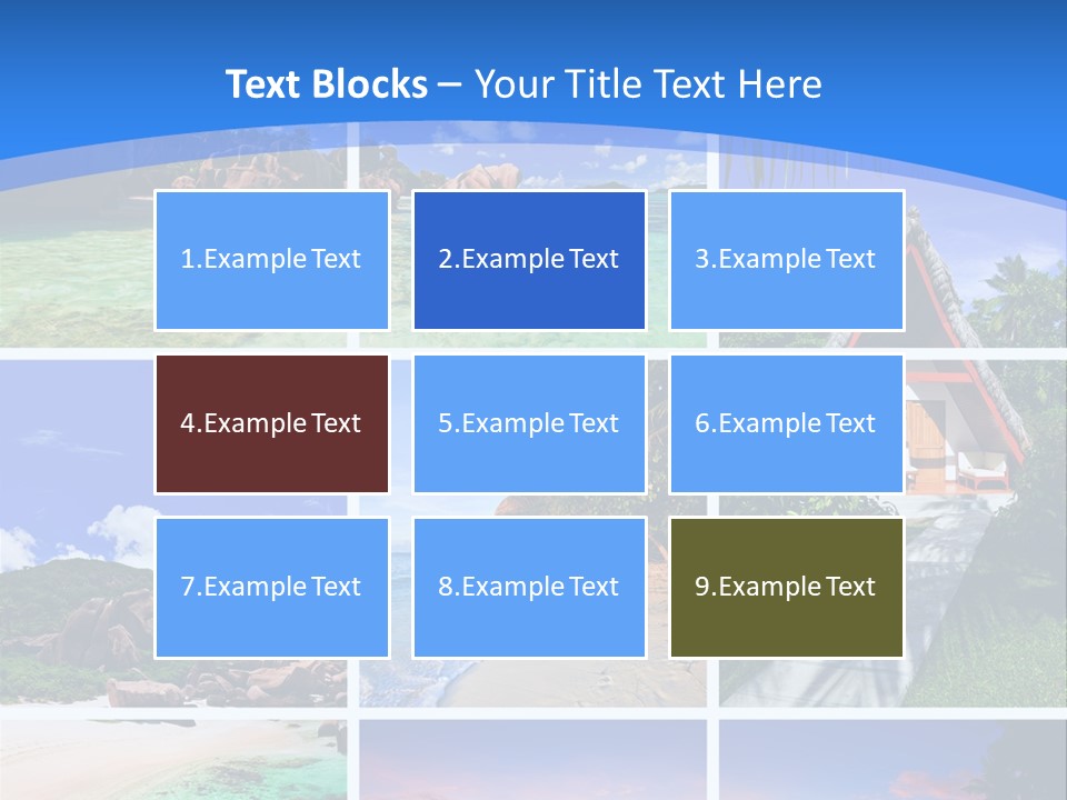 Collection Vacation Trip PowerPoint Template
