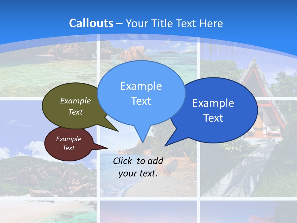 Collection Vacation Trip PowerPoint Template