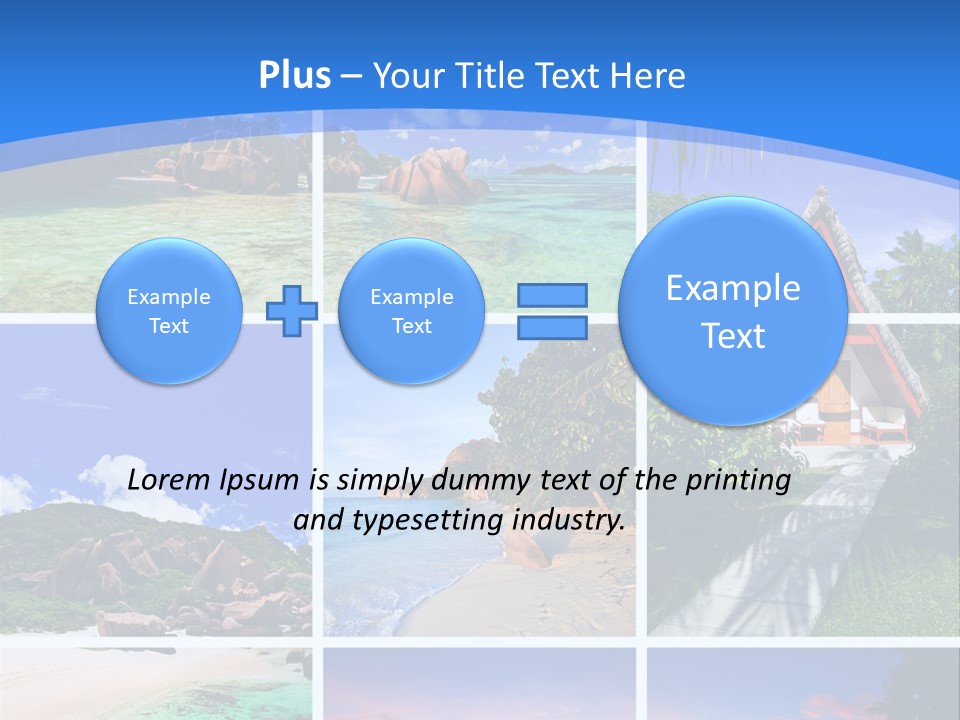 Collection Vacation Trip PowerPoint Template