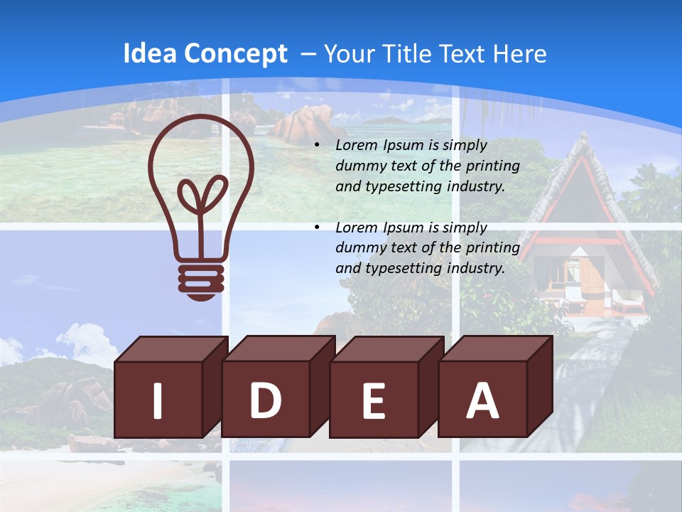 Collection Vacation Trip PowerPoint Template